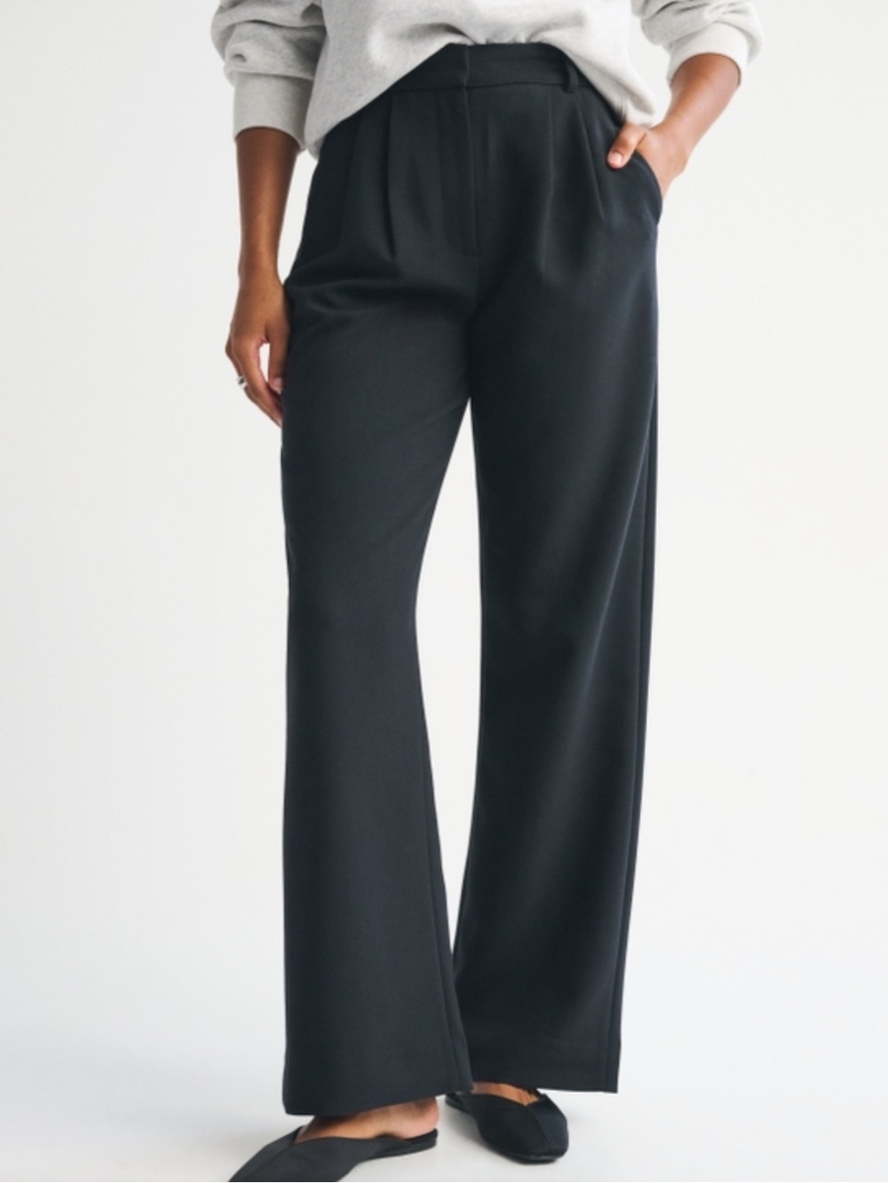 Abercrombie Sloane Wide Leg Pant